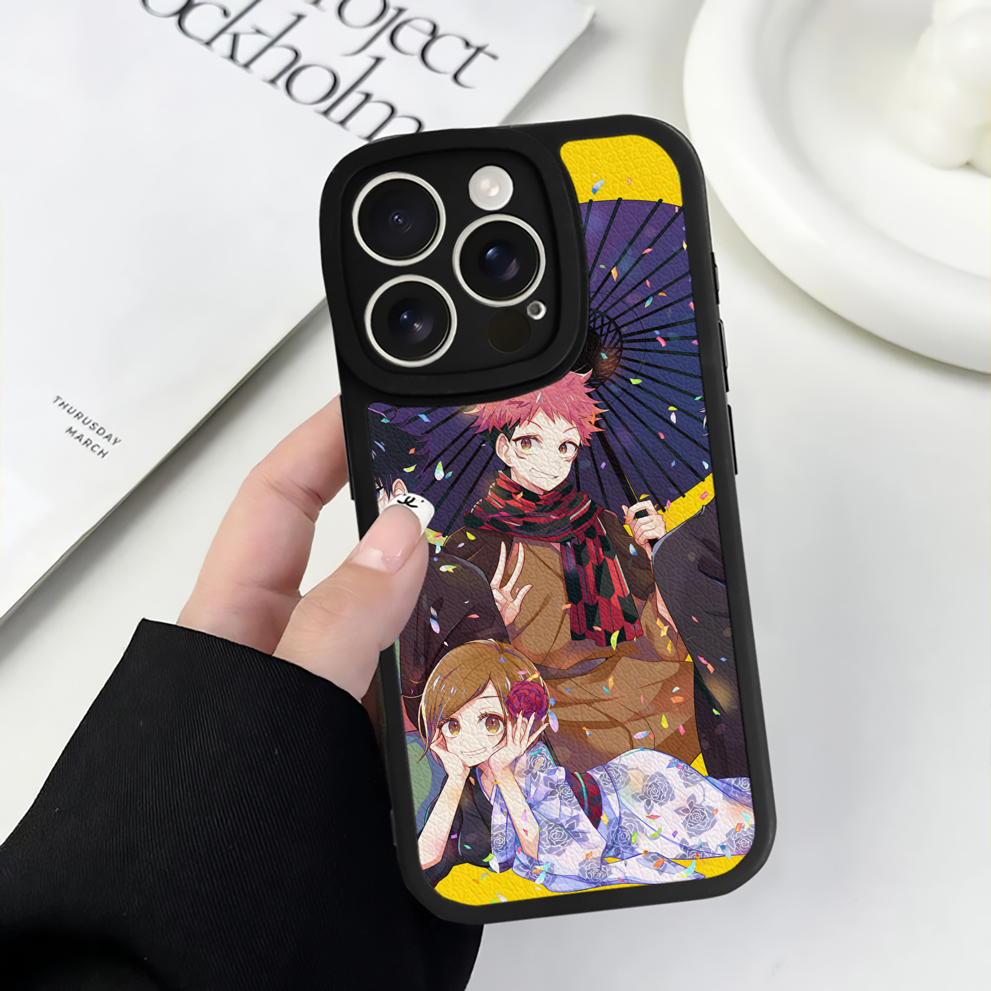 （画像用） SPY×FAMILY间谍家家酒 【iPhone 16シリーズ対応】シリコンスマホケース（レザー調） 材質：シリコン